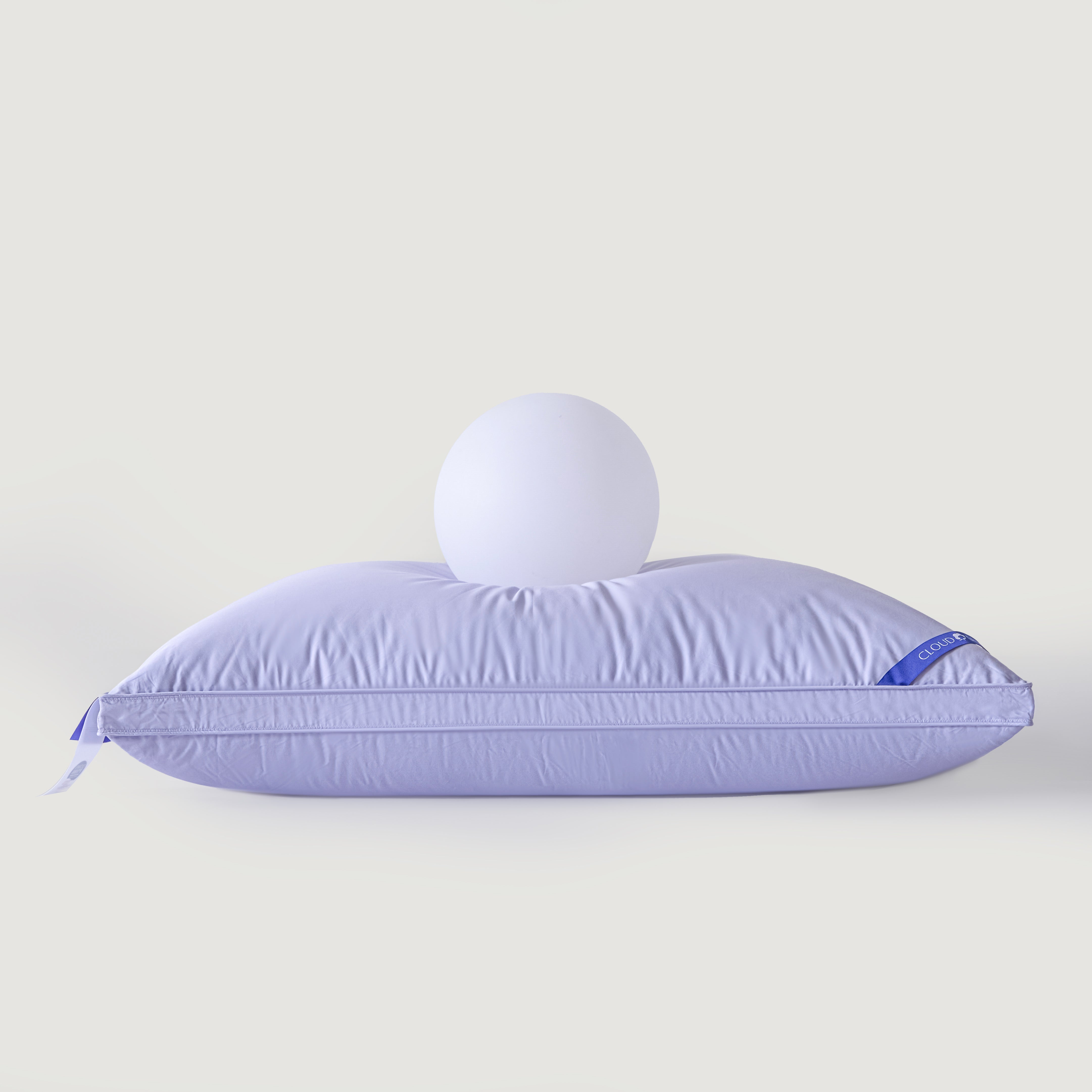 Cloud Goose Down Pillow – Purple