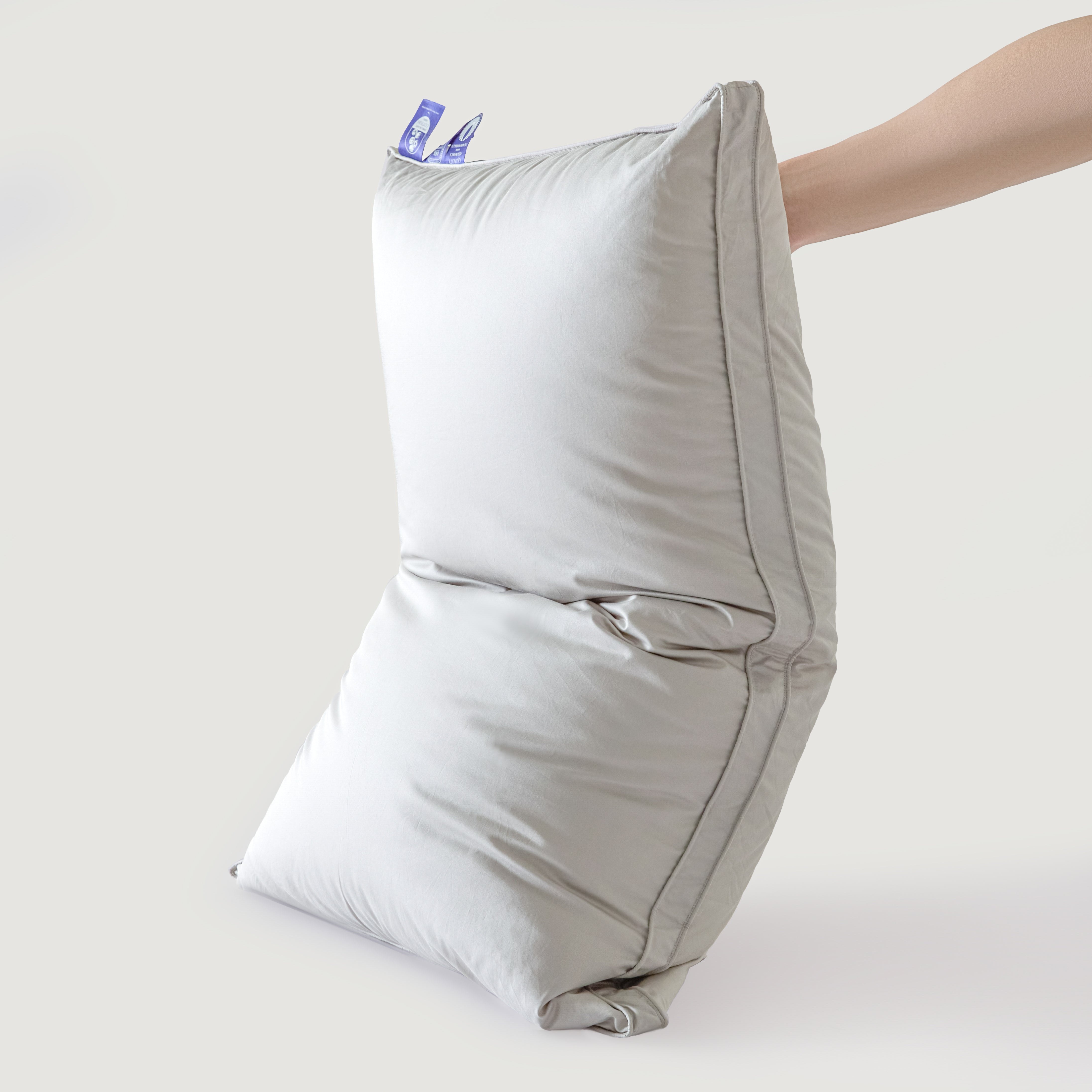 Cloud Goose Down Pillow – Grey