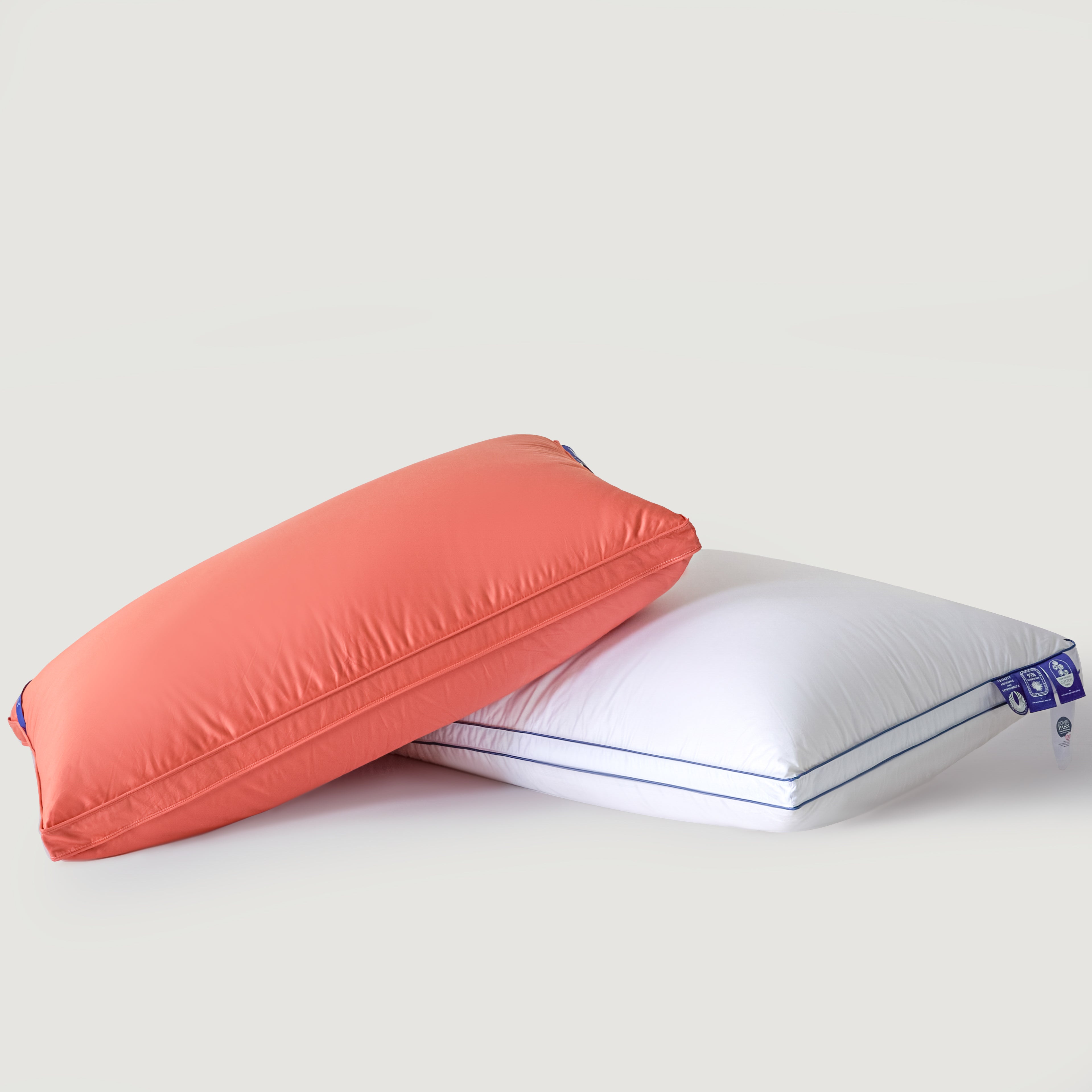 Cloud Goose Down Pillow – Orange