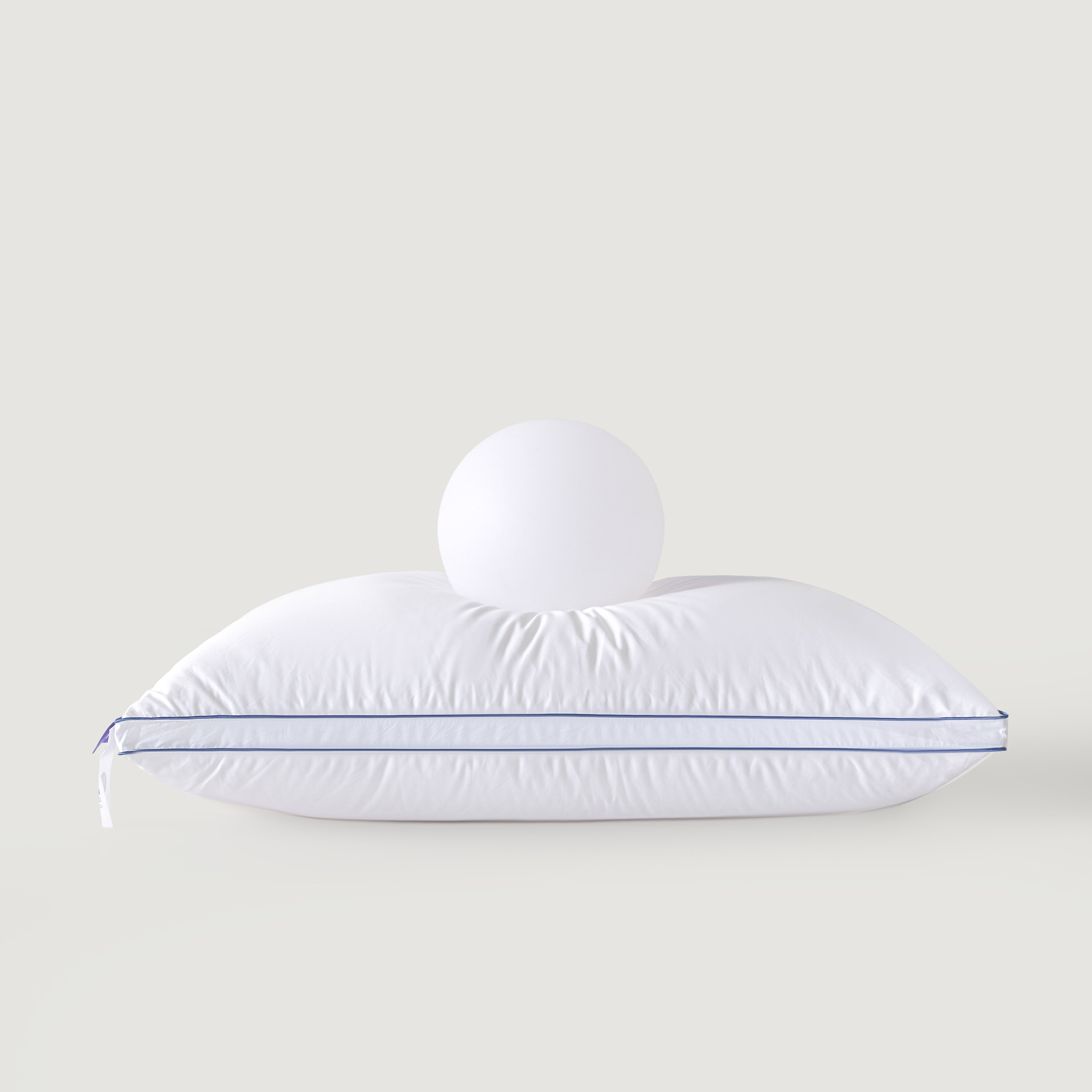 Cloud Goose Down Pillow – White