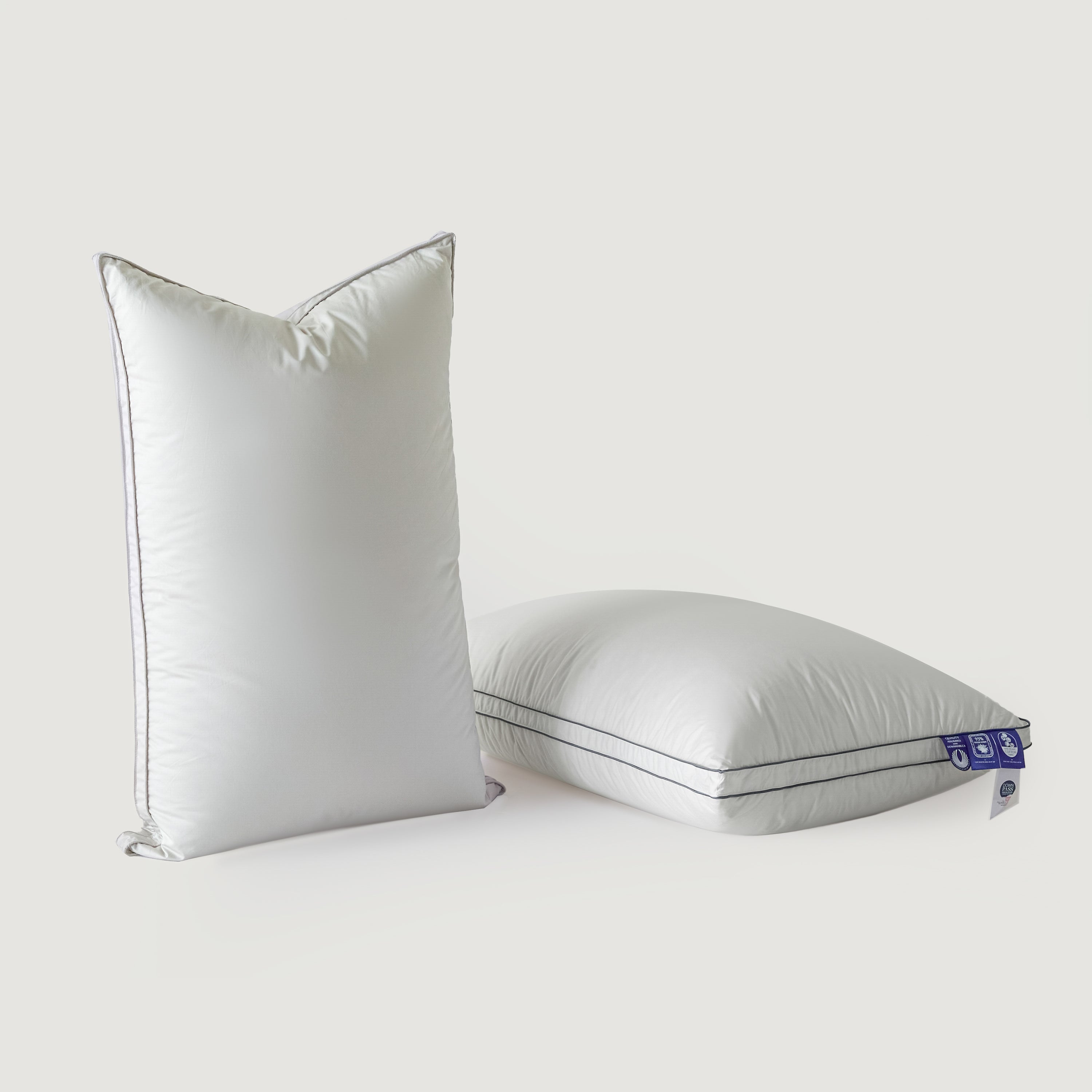 Cloud Goose Down Pillow – Grey