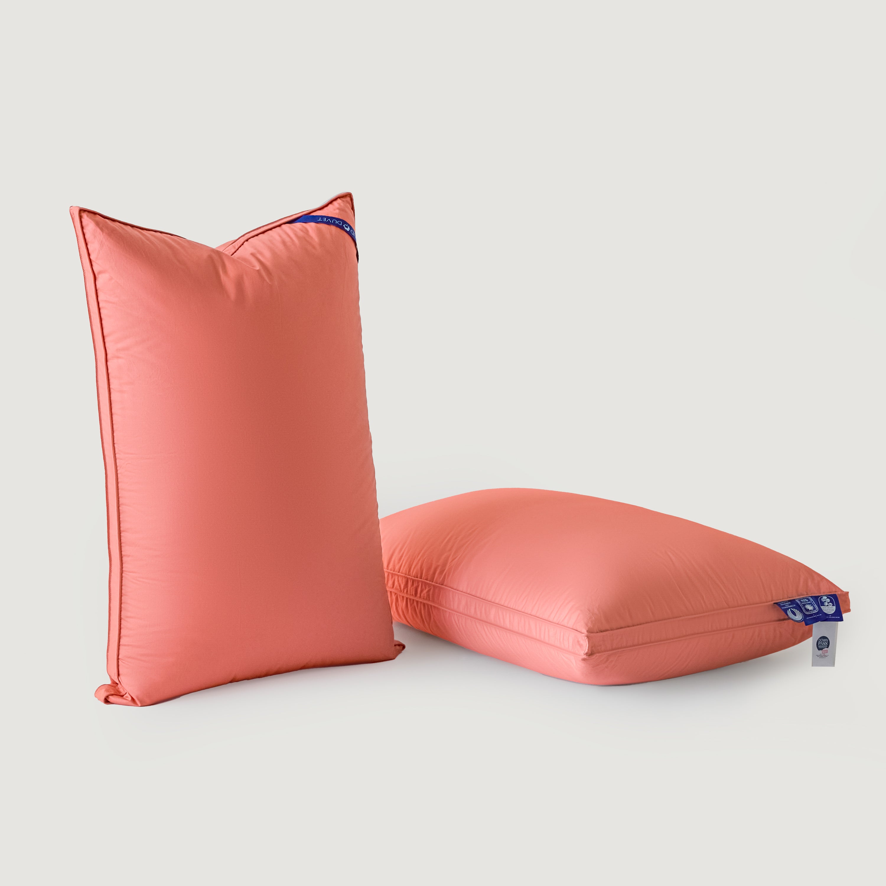 Cloud Goose Down Pillow – Orange