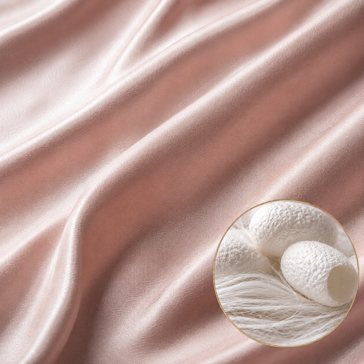 Little Heart Silk Sleep Set
