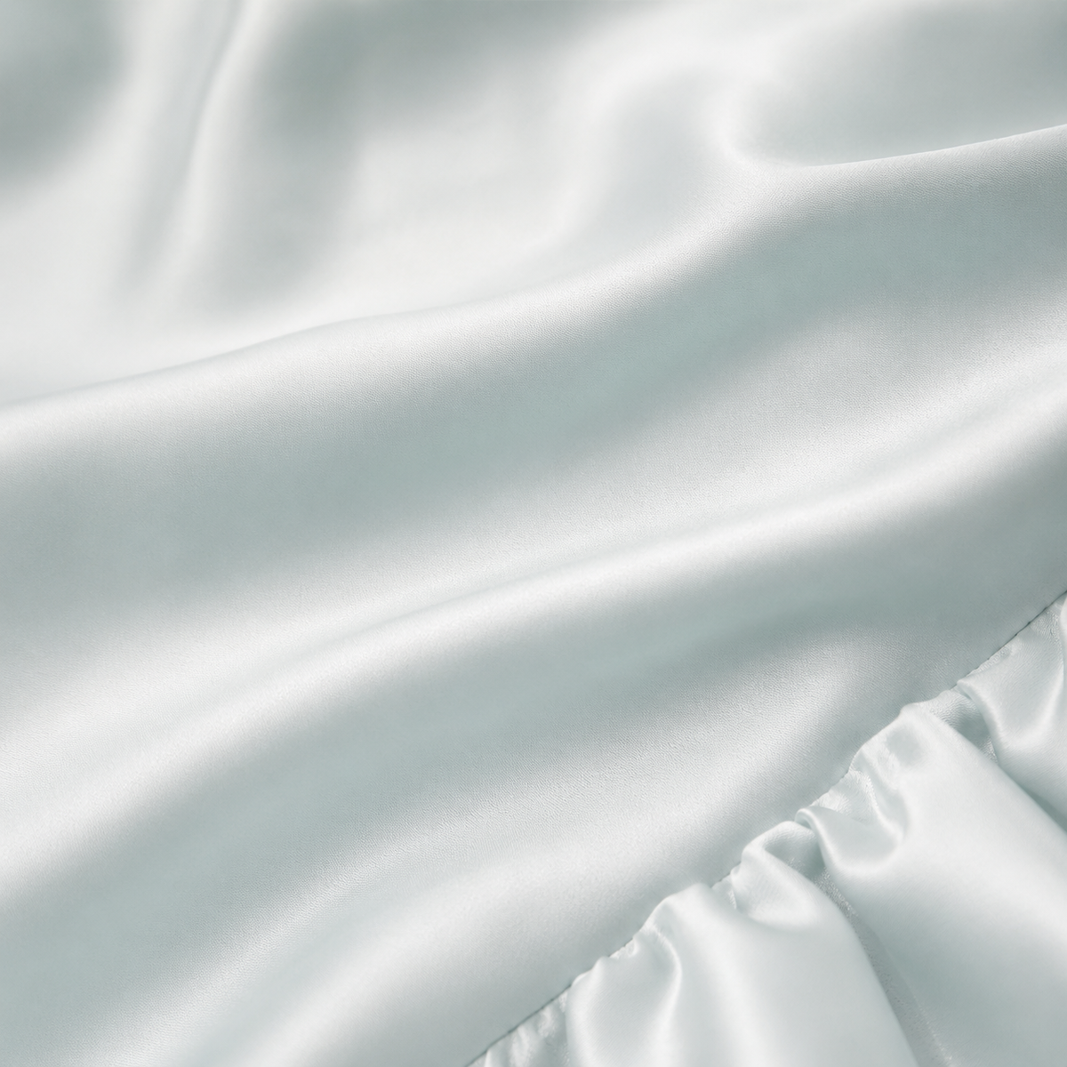 French Ruffle Silk Pillowcase