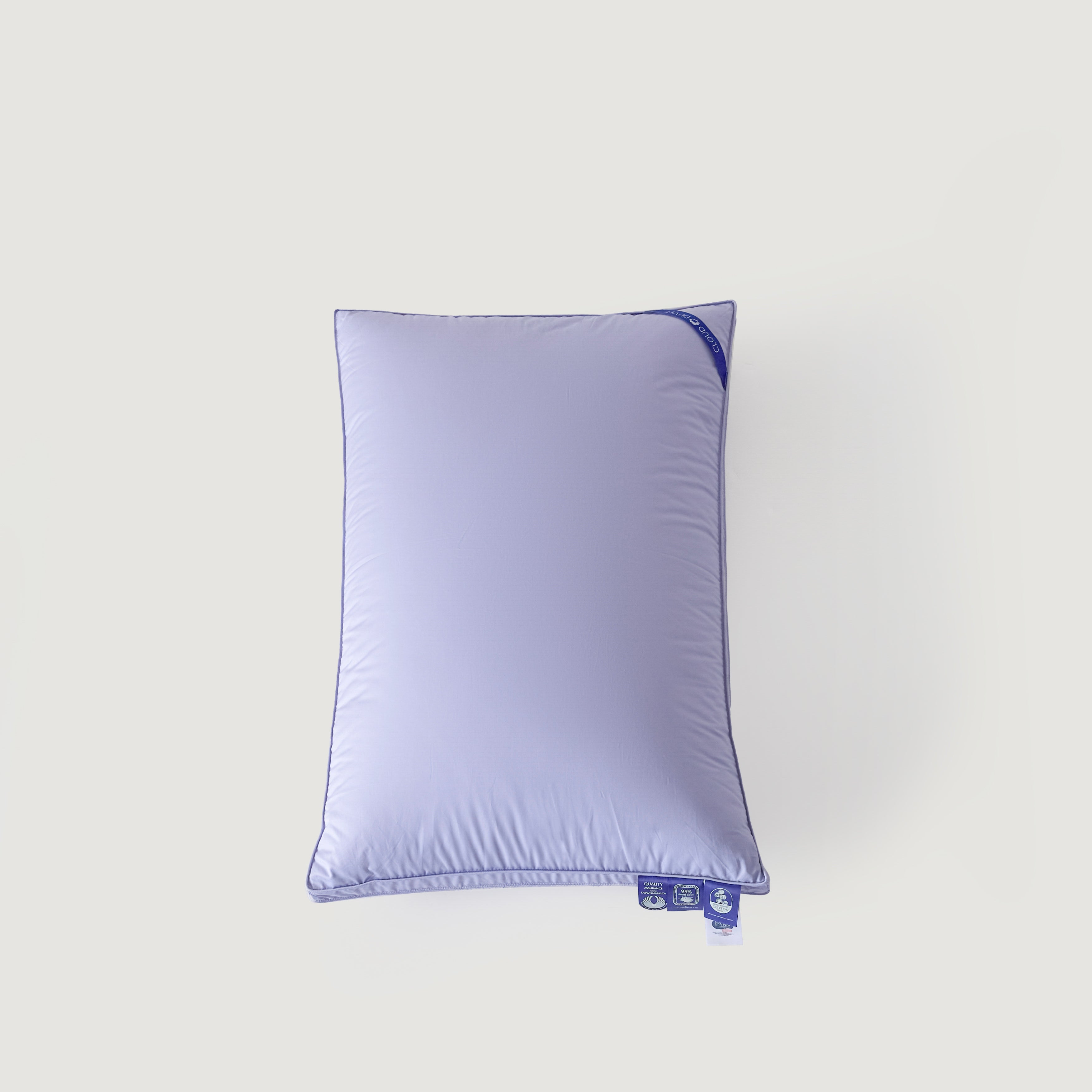 Cloud Goose Down Pillow – Purple