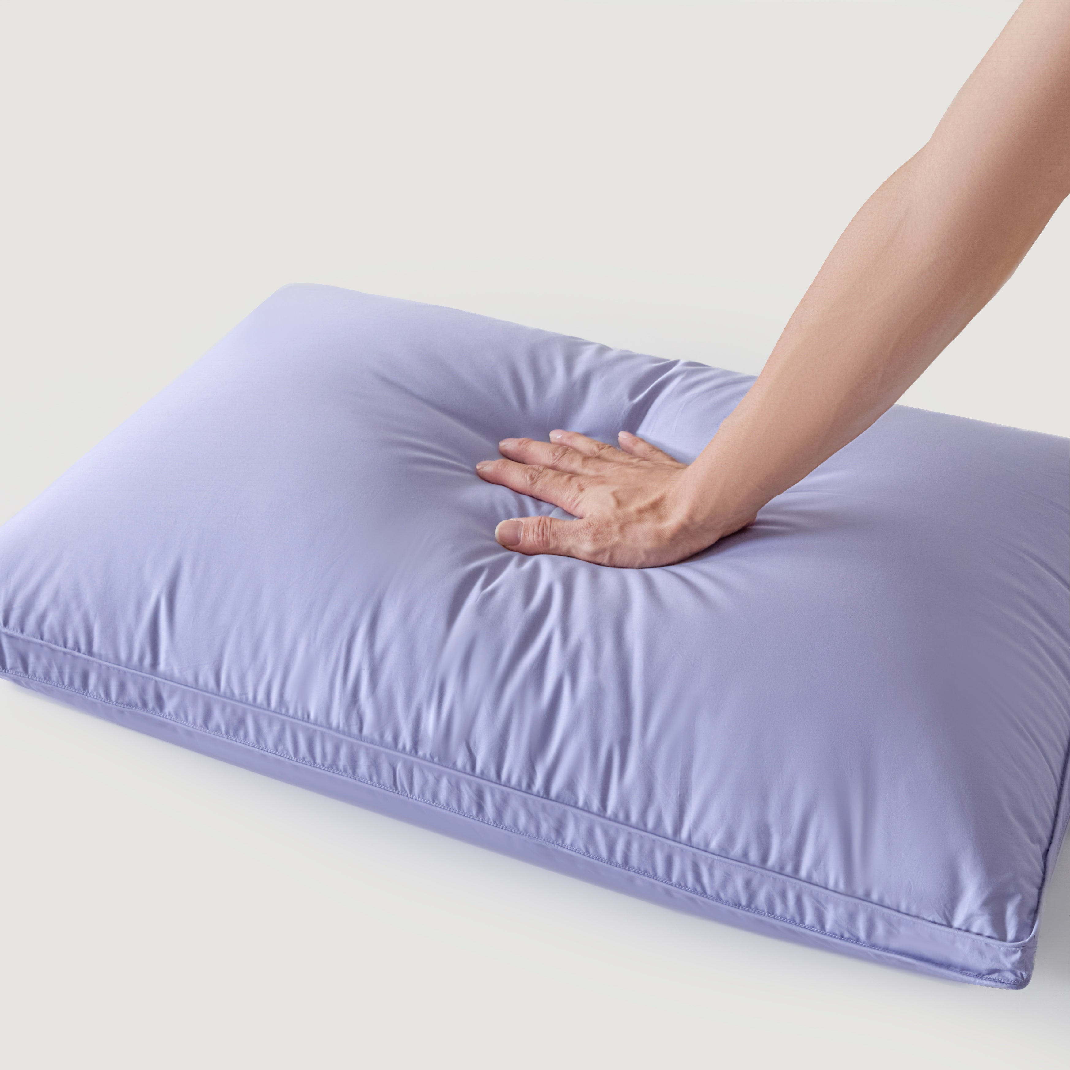 Cloud Goose Down Pillow – Purple