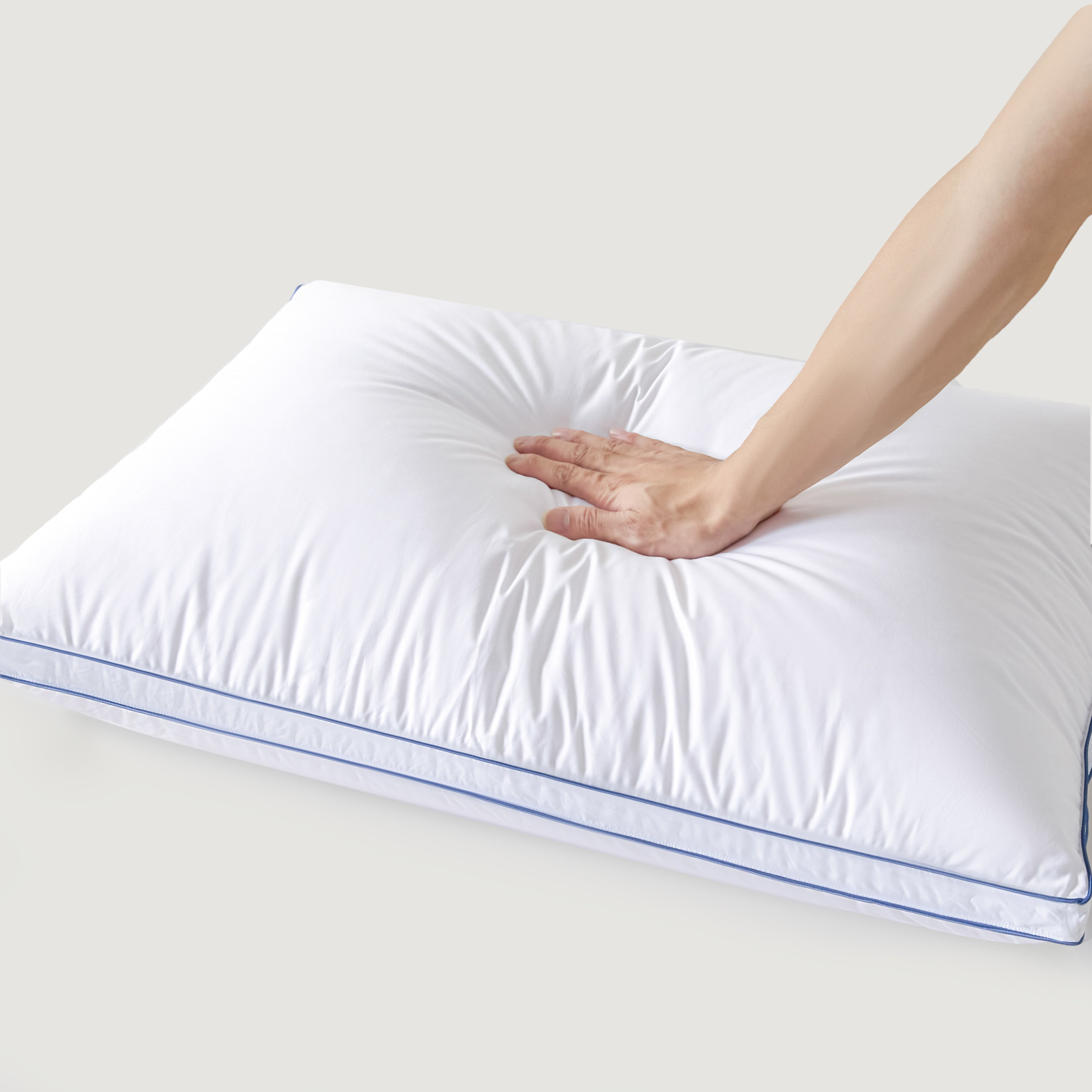 Cloud Goose Down Pillow – White