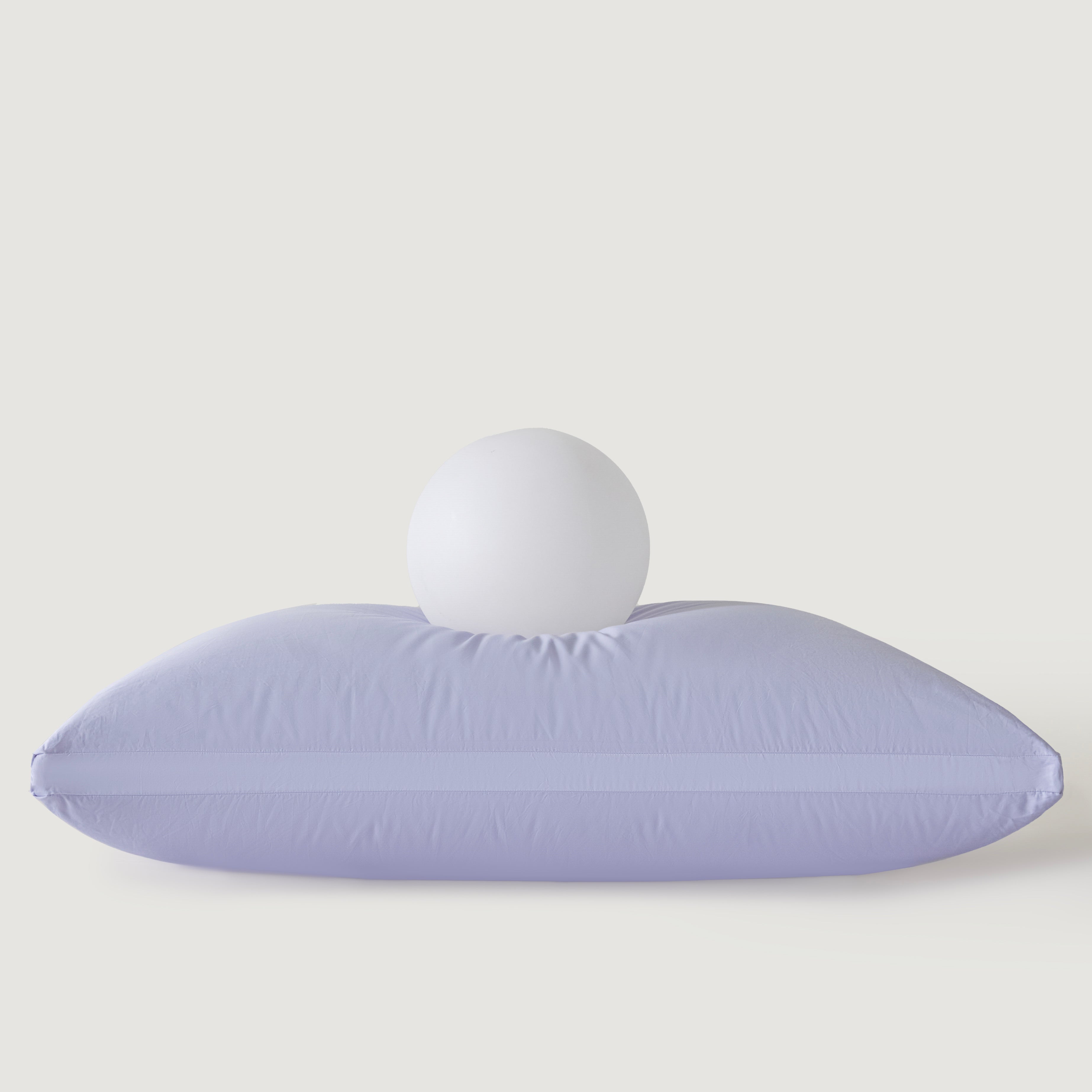 Detachable Goose Down Pillow – Purple
