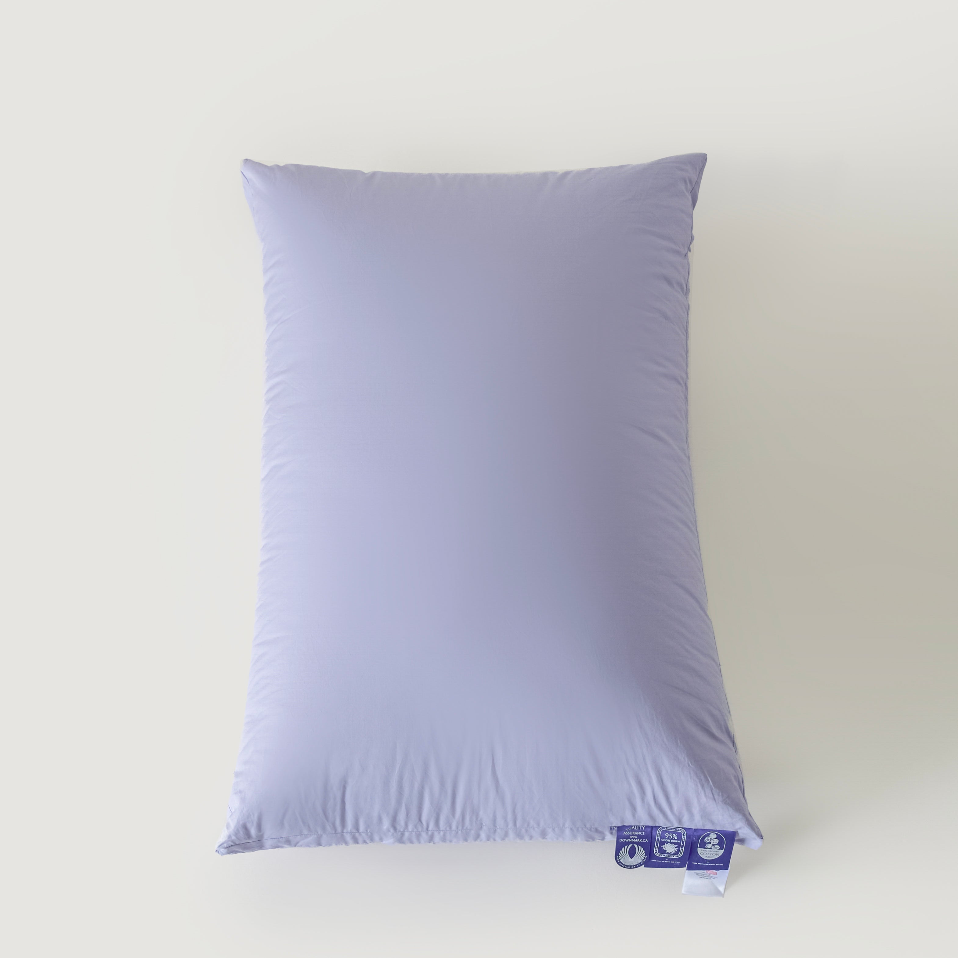 Detachable Goose Down Pillow – Purple