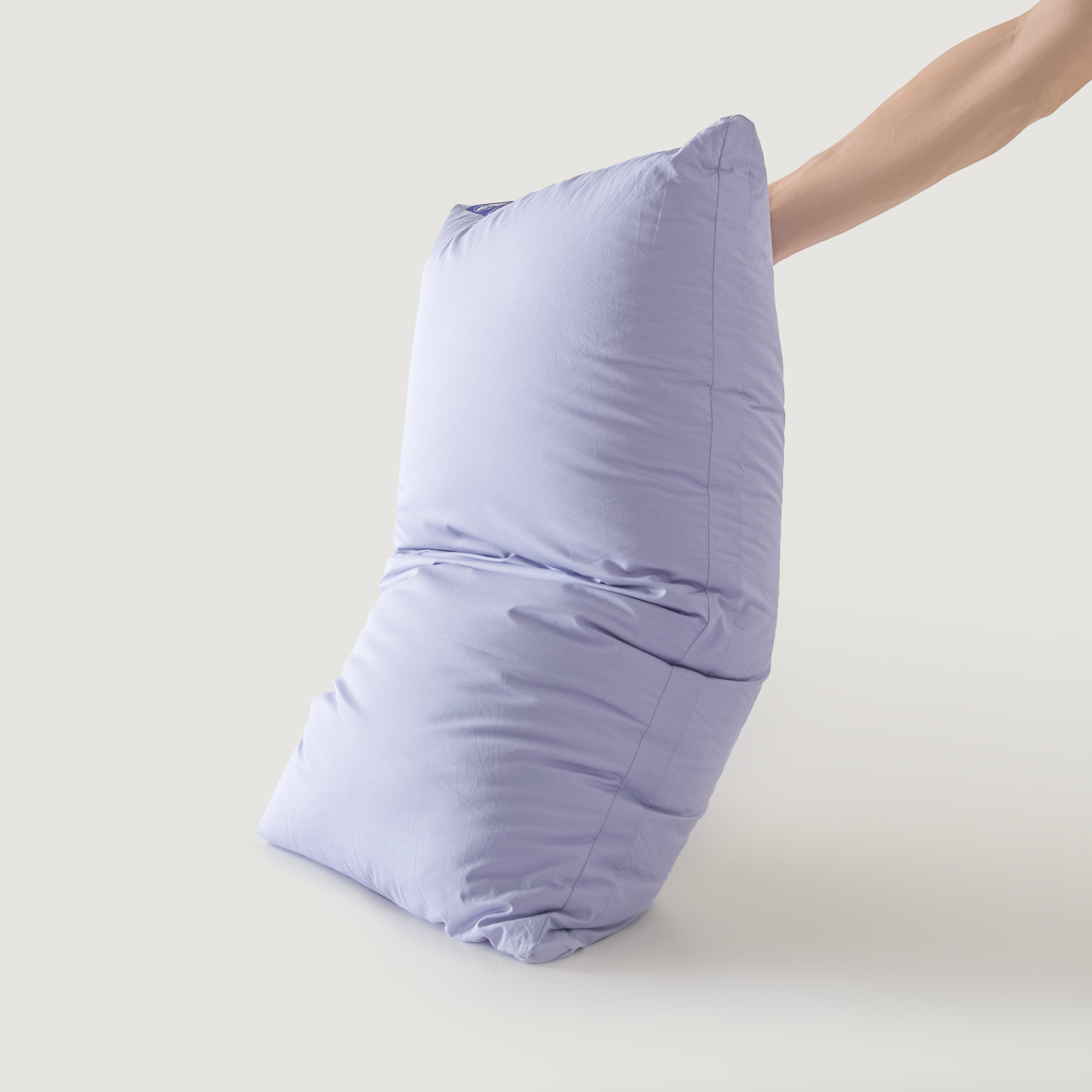 Detachable Goose Down Pillow – Purple