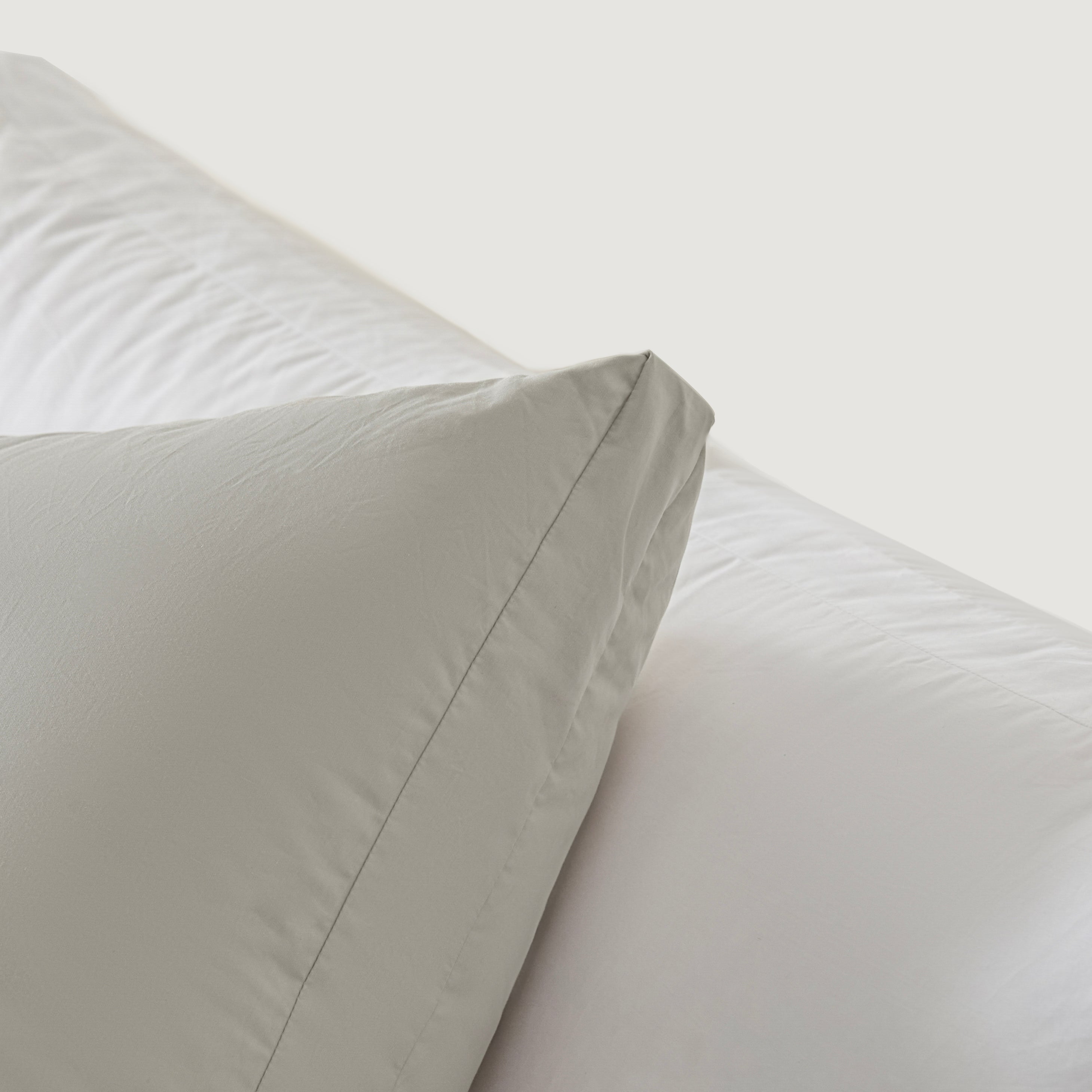 Detachable Goose Down Pillow – Grey