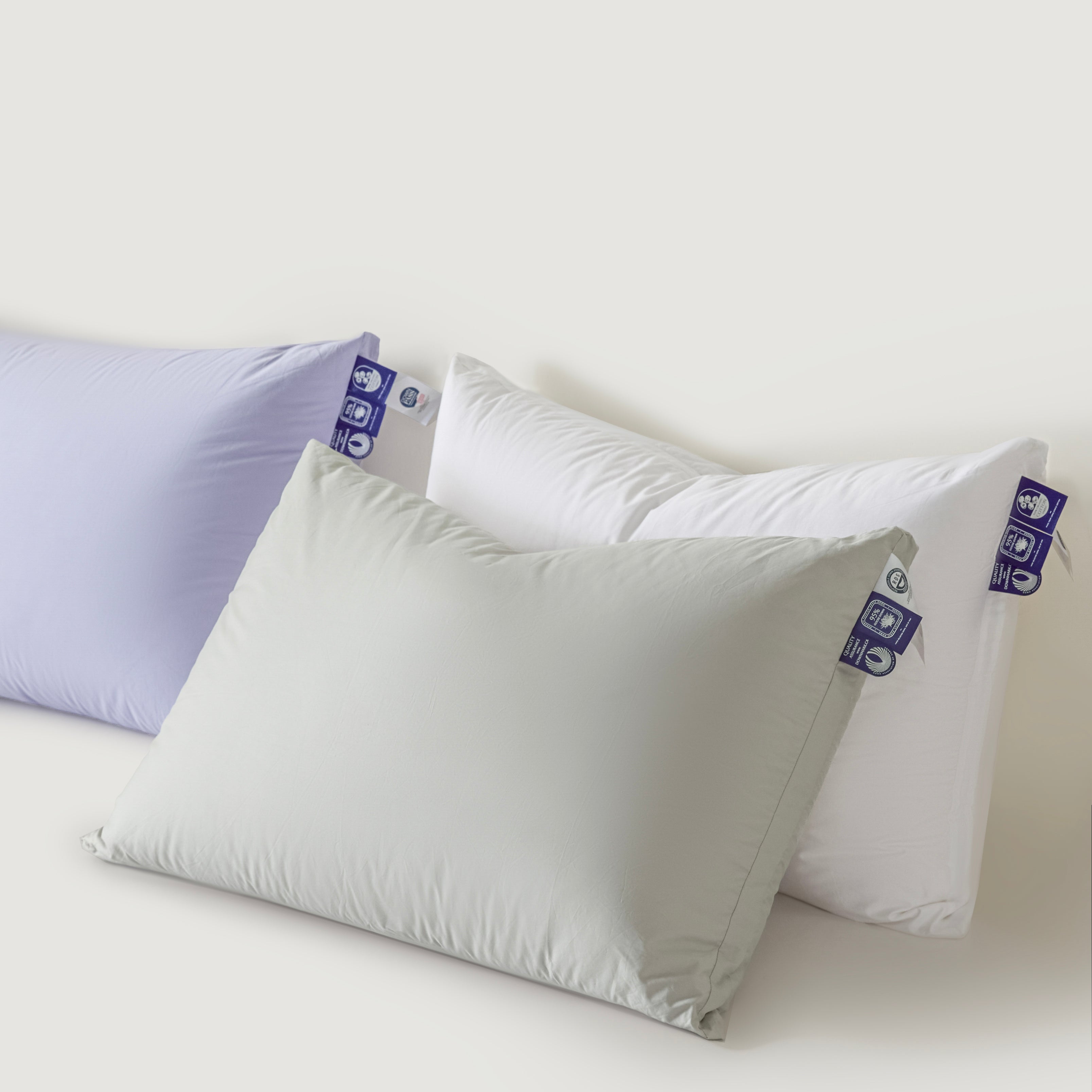 Detachable Goose Down Pillow – Grey