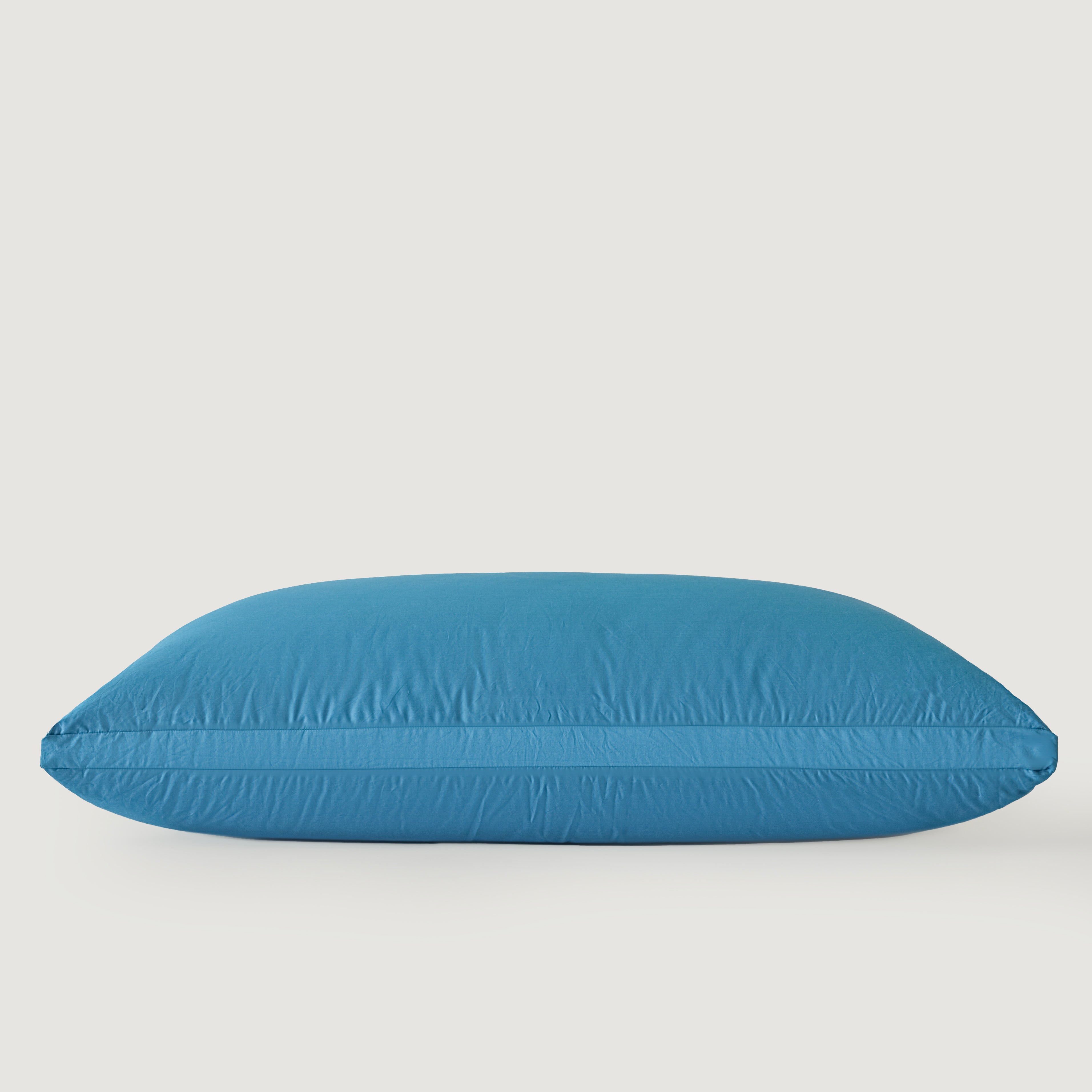 Detachable Goose Down Pillow – Blue