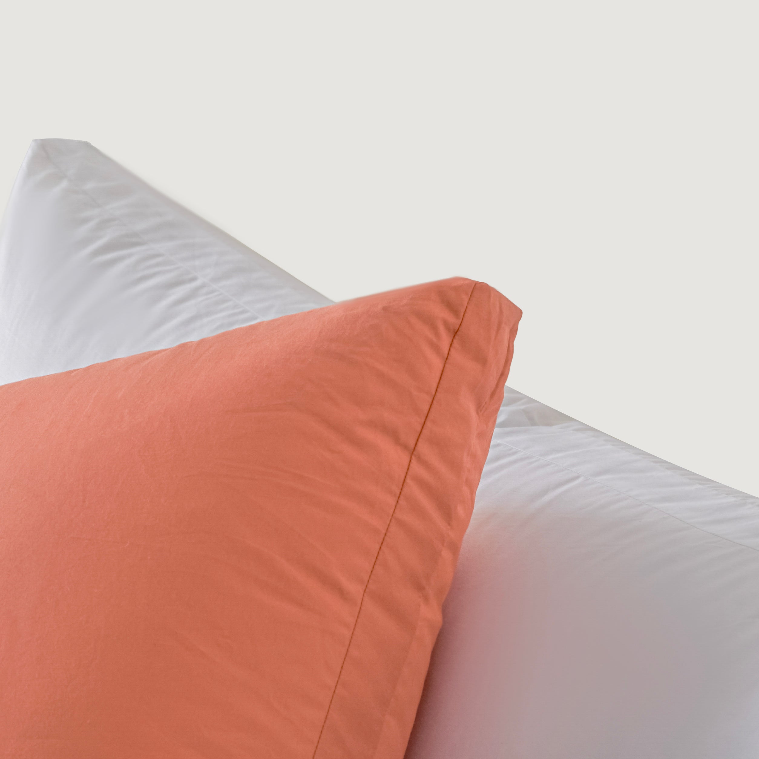 Detachable Goose Down Pillow – Orange