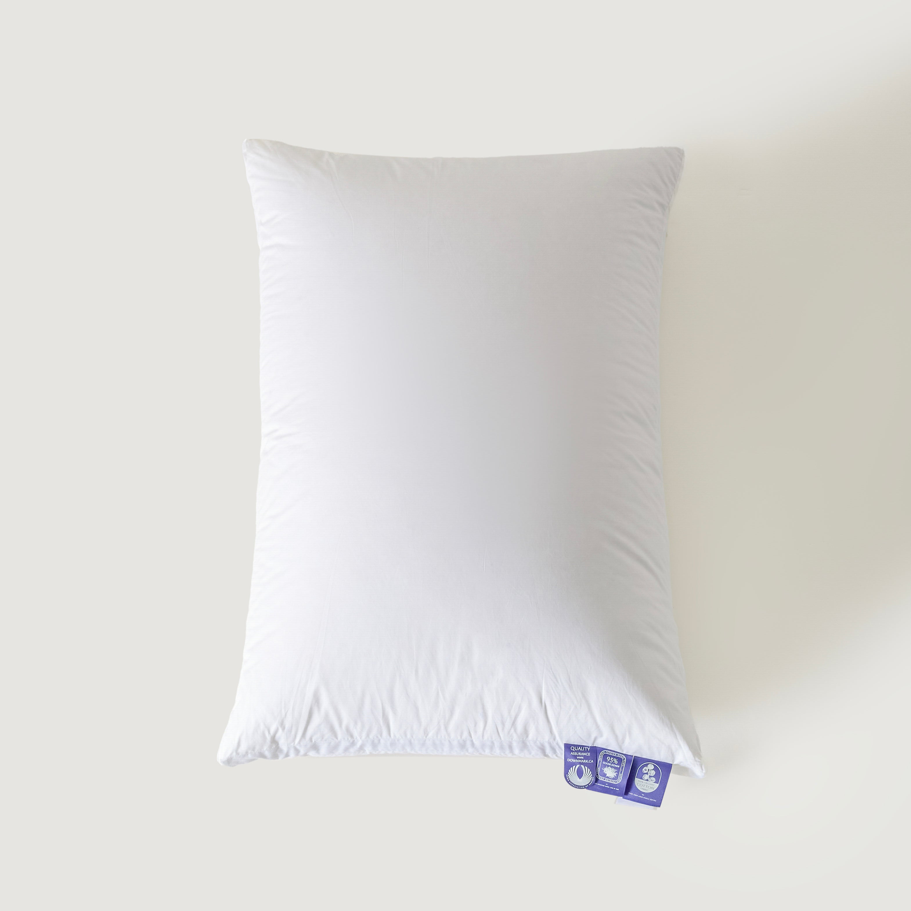 Detachable Goose Down Pillow – White