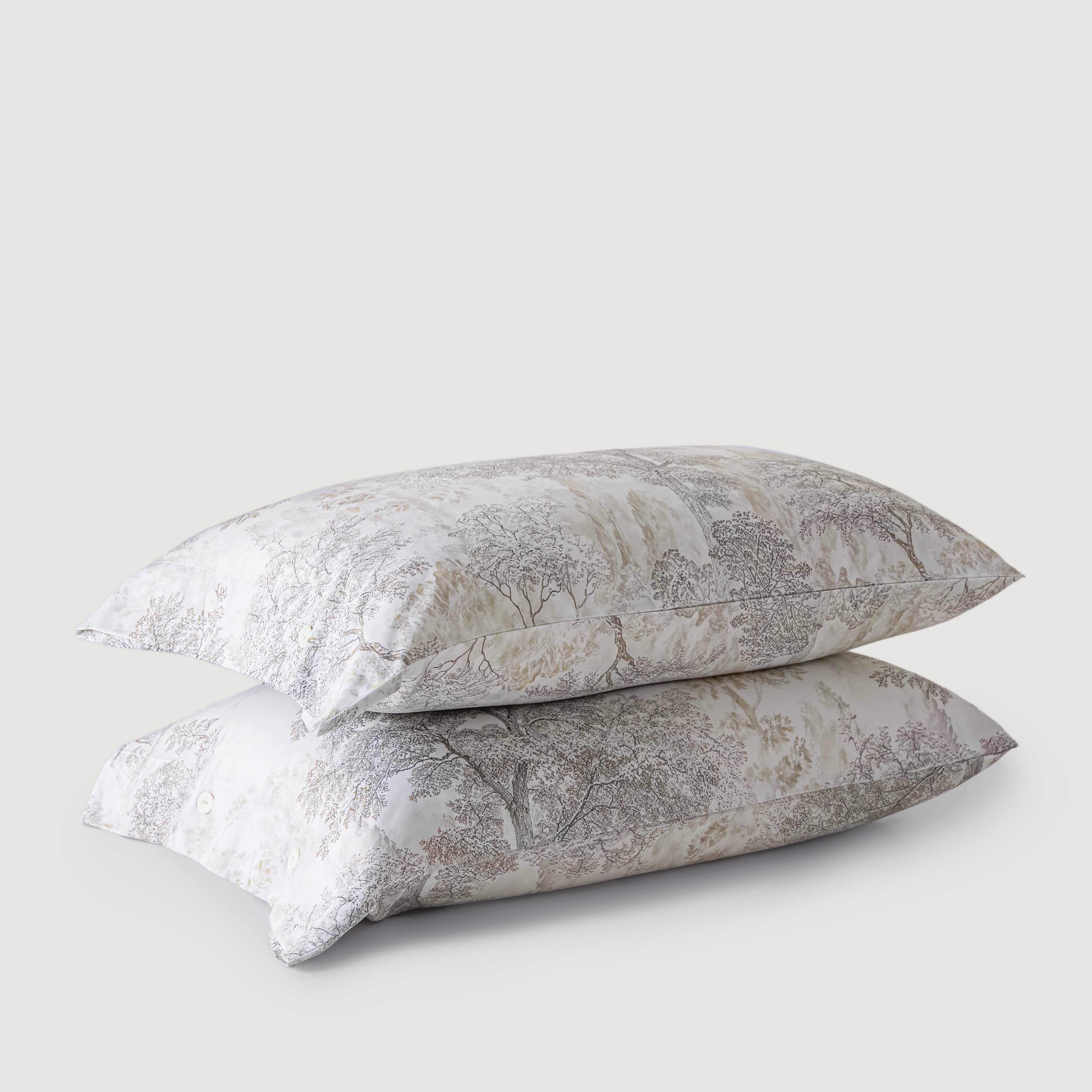 Luxe Lyocell & Cotton Pillowcase – Forest Ink