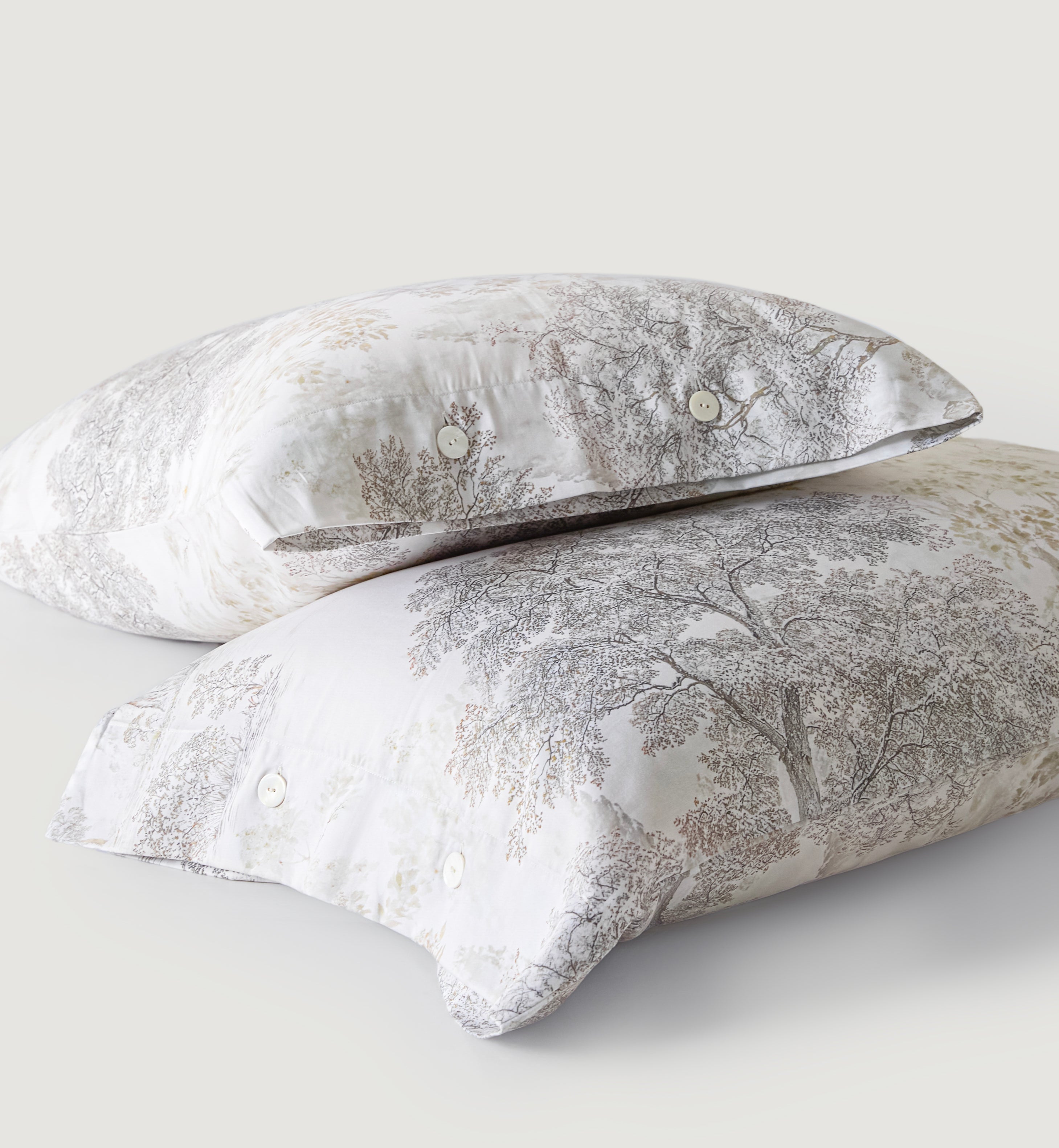 Luxe Lyocell & Cotton Pillowcase – Forest Ink