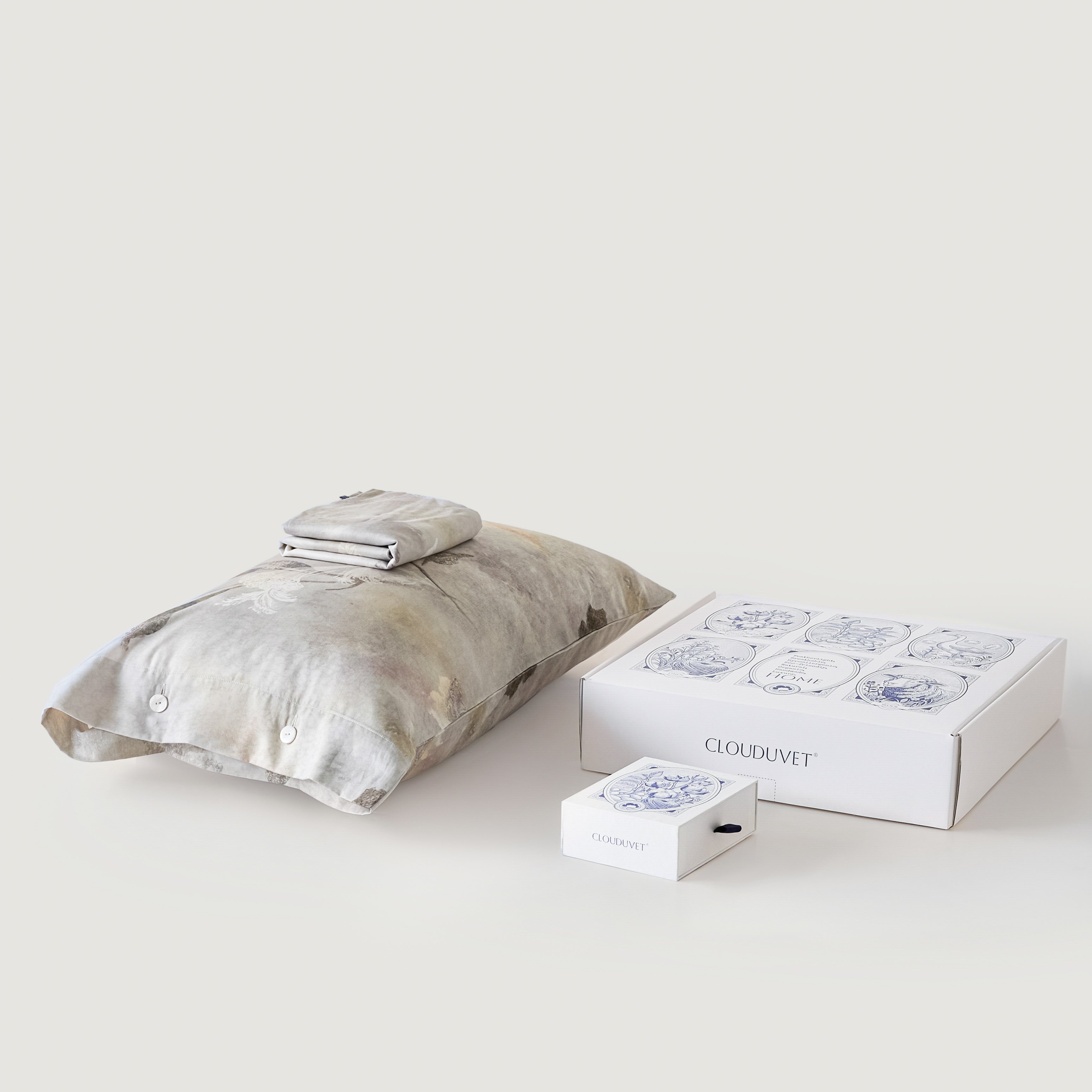 Luxe Lyocell & Cotton Pillowcase – Misty Floral