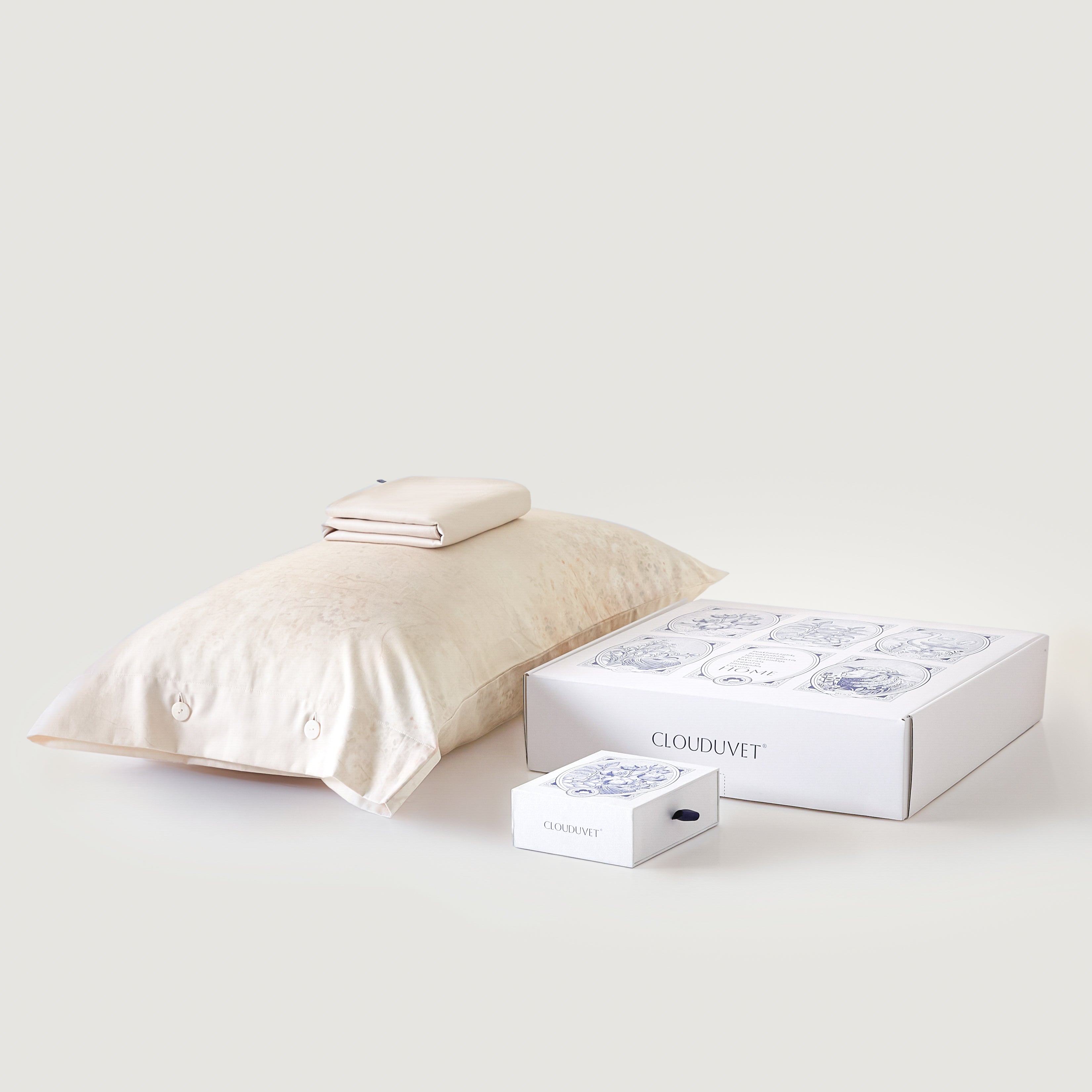 Luxe Lyocell & Cotton Pillowcase – Dotted Blossoms