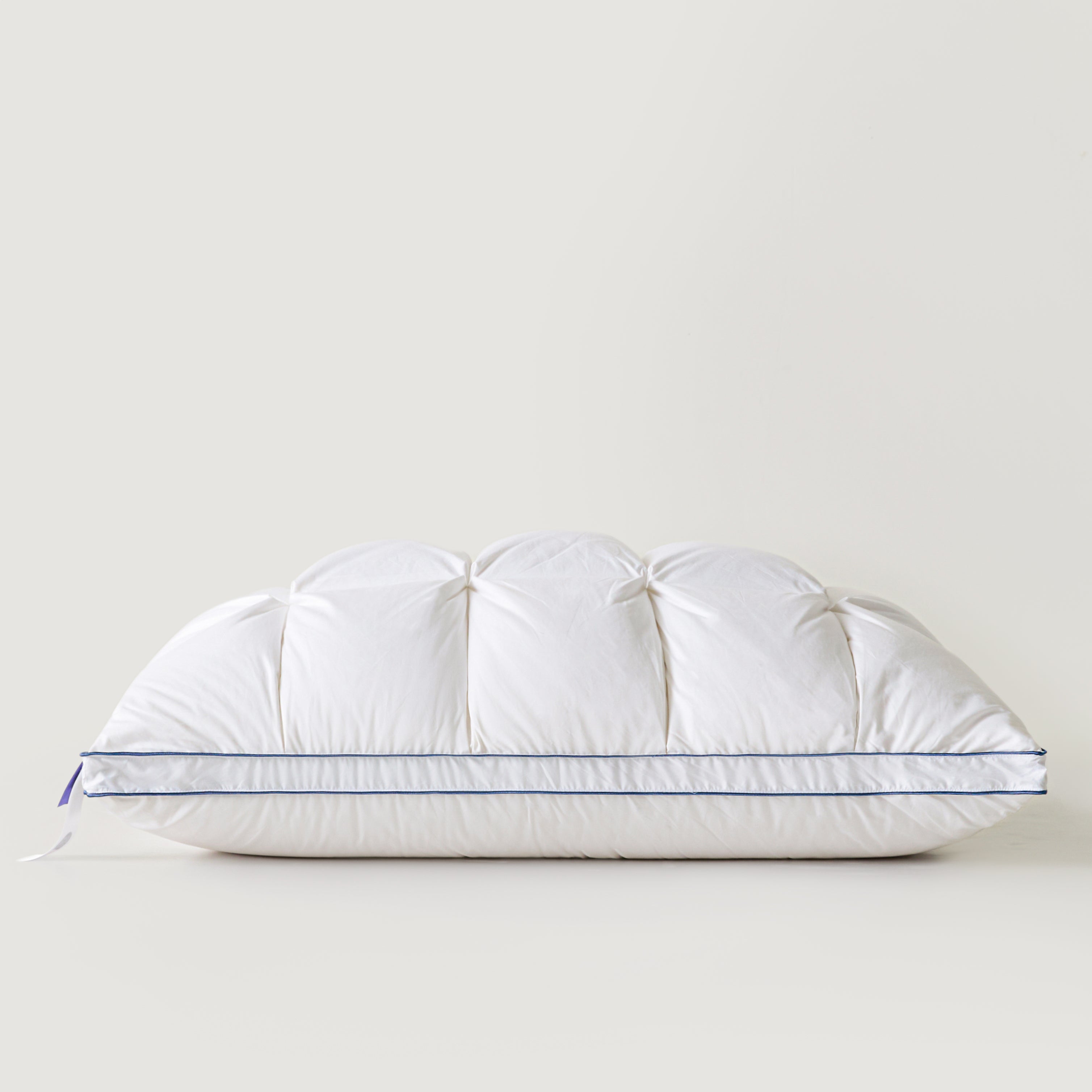 Premium Puff Grid Goose Down Pillow