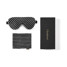 Black with White Stripes