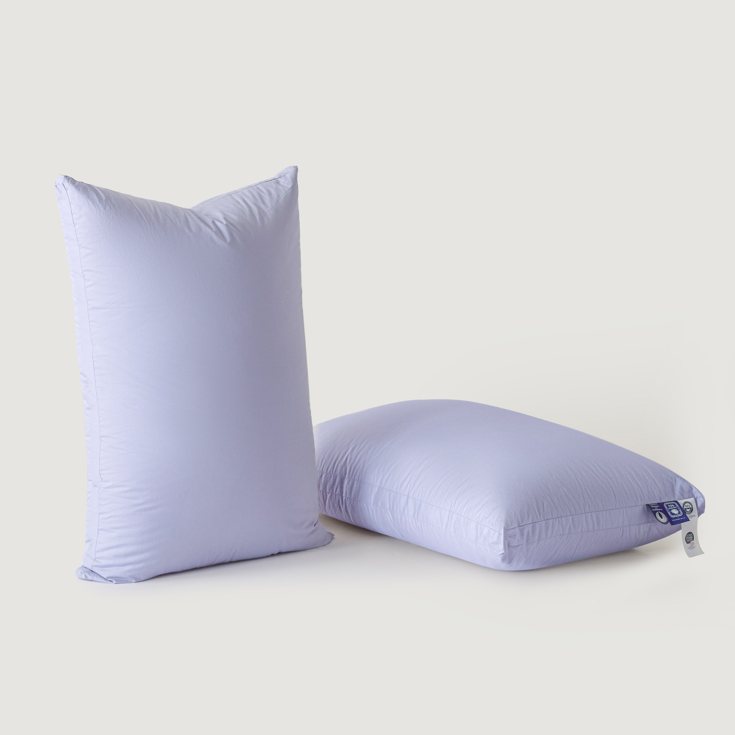 Detachable Goose Down Pillow – Purple