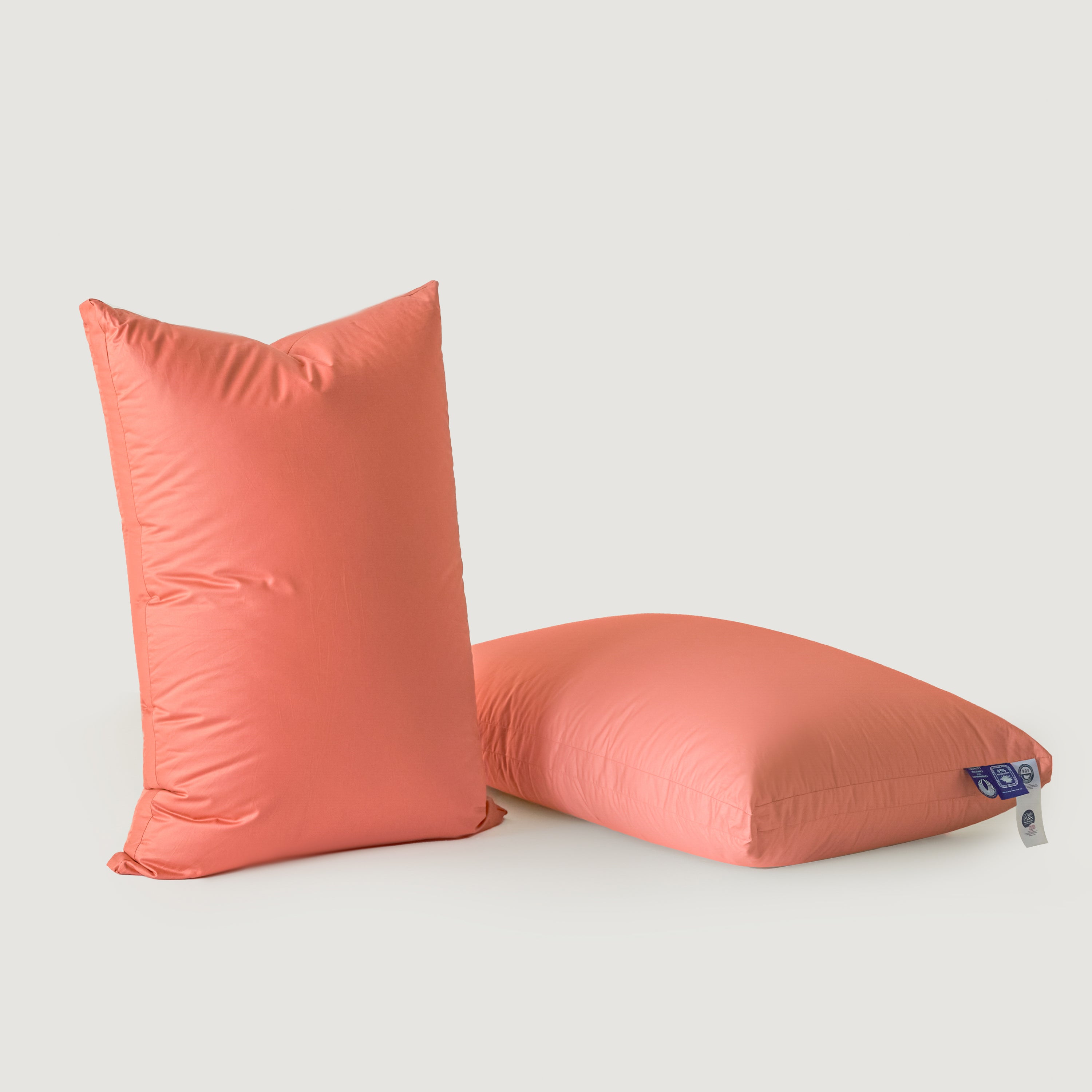 Detachable Goose Down Pillow – Orange