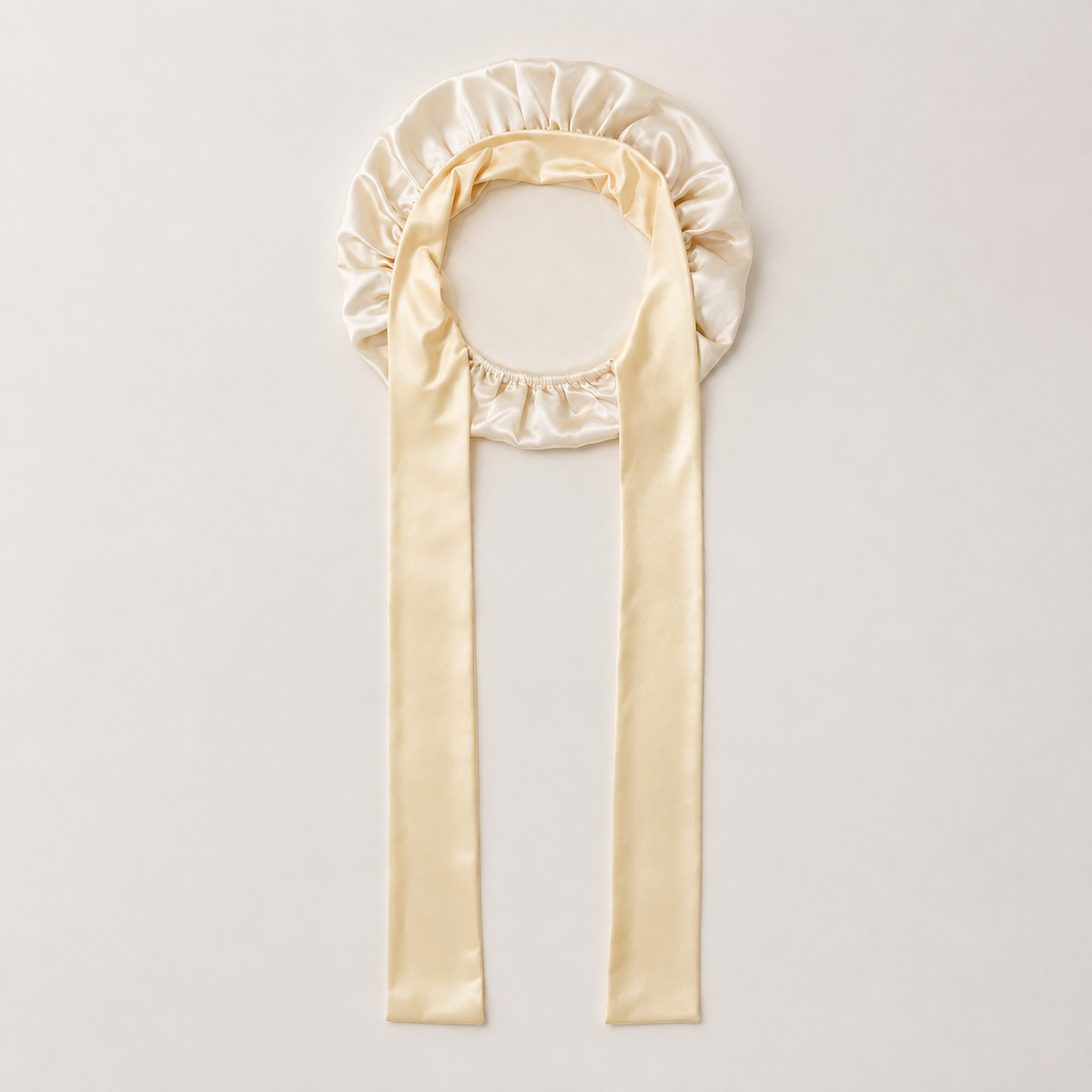 Adjustable Tie Silk Sleep Bonnet