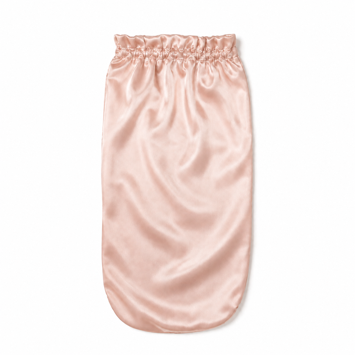 Ruffle Silk Sleep Bonnet