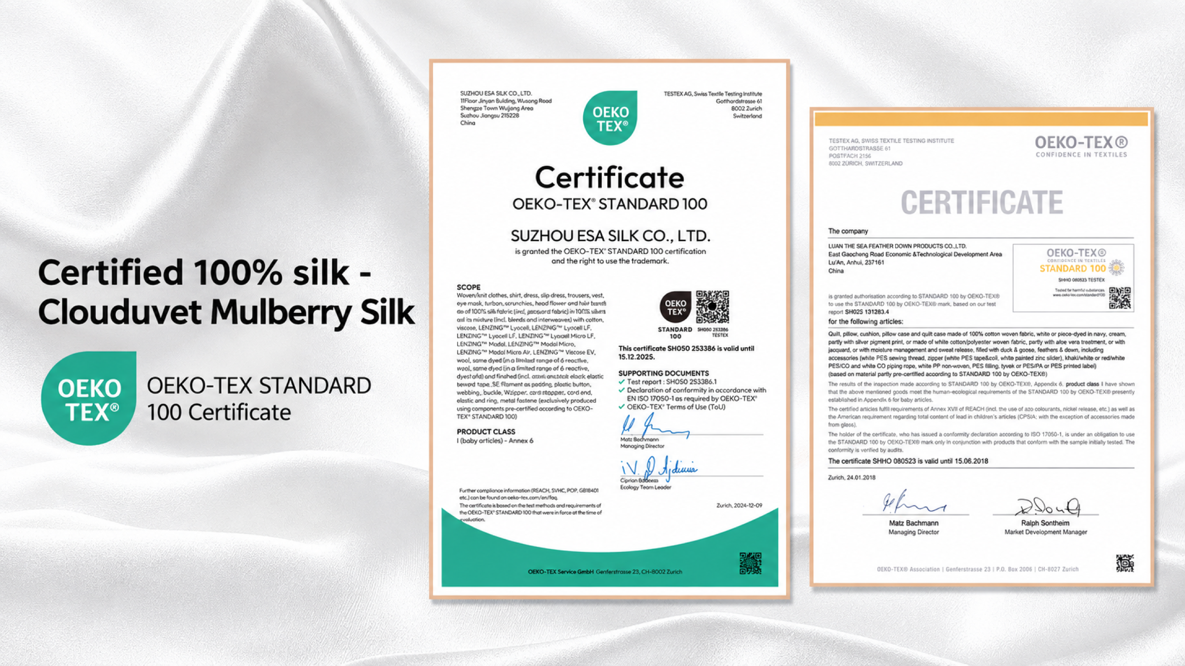 Silk & Certification, Documented