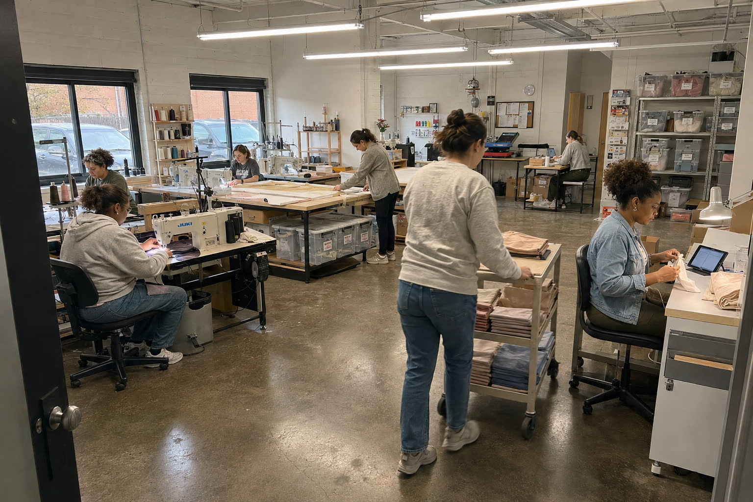 Modern Clouduvet workshop